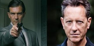 Antonio Banderas et Richard E. Grant dans The Hitman’s Wife’s Bodyguard