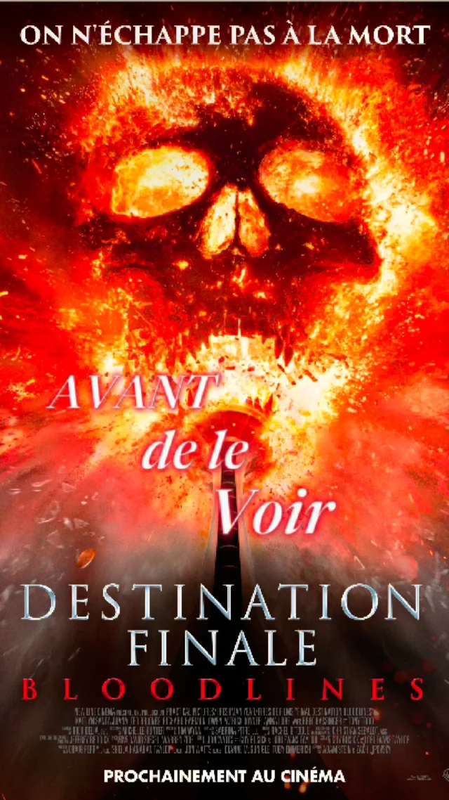 #DestinationFinale : Bloodlines sort mercredi 14 mai. Voici ce qu'il faut savoir avant de le voir. 

#film #cinema #thriller #horreur @warnerbrosfr ​